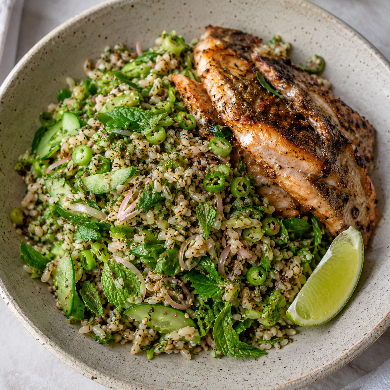 Chia Seed Nasi Ulam